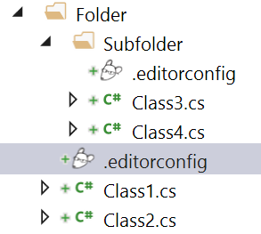 Editor Config Hierarchy
